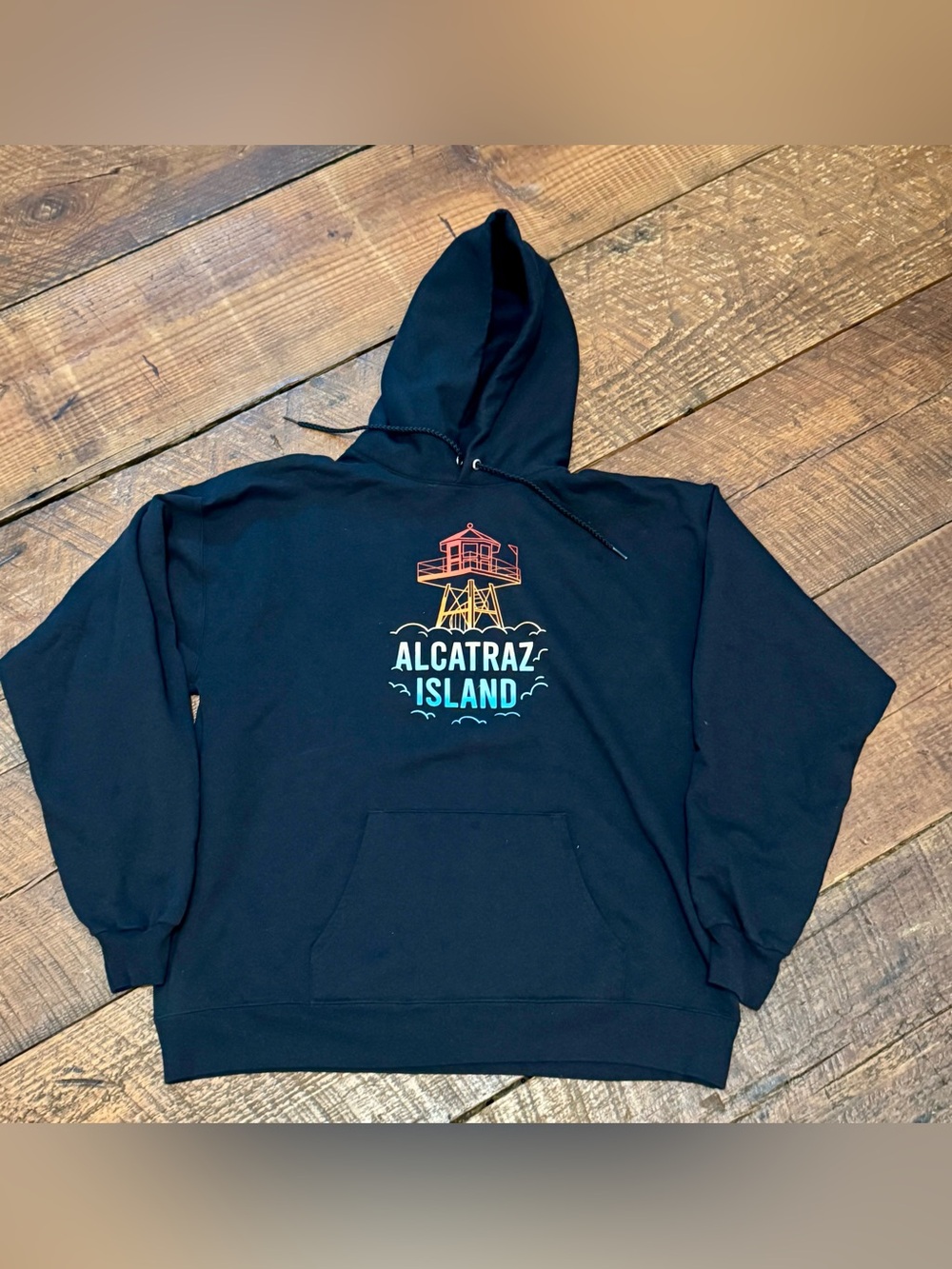 Alcatraz Hoodie Size L
